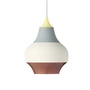 Louis poulsen - luminaire cirque suspendu, ø 220 mm, jaune