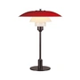Louis Poulsen - lampe de table PH 3½-2½, rouge