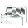 HAY - Palissade Dining Bench sans accoudoirs, hot galvanised