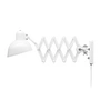 Fritz Hansen - KAISER idell 6718 Lampe à ciseaux Applique murale, blanc brillant