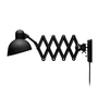 Fritz Hansen - KAISER idell 6718 Lampe à ciseaux Applique murale, noir mat