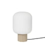 Broste Copenhagen - Lolly Lampe de table Ø 20 x H 30 cm, sable / blanc