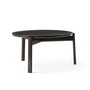Audo - Passage Lounge Table, Ø 70 cm, chêne foncé