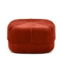 Normann Copenhagen - Circus Pouf grand, velours rouge rouille