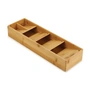 Joseph Joseph - DrawerStore Bamboo Organiseur de couverts, compact