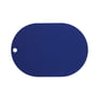 OYOY - Ribbo Set de table ovale, optique bleu (set de 2)