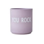 Design Letters - AJ Favourite Tasse en porcelaine, You Rock / lavande