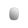 Muuto - Framed Mirror petit, taupe / verre clair