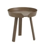 Muuto - Around Table d'appoint, Ø 45 cm, marron foncé