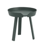 Muuto - Around Table d'appoint, Ø 45 cm, vert foncé