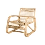 Cane-line - Curve Fauteuil de détente Outdoor, natural