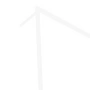 Roomsafari - MF Little Leano Serviteur muet L 100 cm, blanc