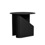 Woud - Sentrum Table d'appoint, Ø 40 x H 36 cm, noir