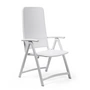 Nardi - Darsena Relax Fauteuil pliant, bianco