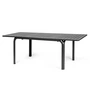 Nardi - Alloro 140 table à rallonge, anthracite / anthracite