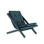 Karup Design - Boogie Staycation Chaise pliante, blue breeze / bleu pétrole (757)