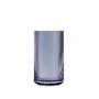 Lyngby Porcelæn - Vase en verre, H 12,5 cm, midnight blue