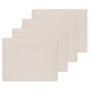 Lind DNA - Set de table Square L , 35 x 45 cm, Nupo soft nude (set de 4)