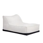 Norr11 - Storm Outdoor Lounge Chair, 90 x 120 cm, craie de lin
