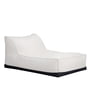 Norr11 - Storm Outdoor Lounge Chair, 90 x 150 cm, craie de lin