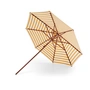Fritz Hansen - Skagerak Messina Parasol Ø 270 cm, rayé jaune d'or