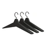 Frost - Cintre Unu 4 , (set de 3), noir / noir poli