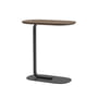 Muuto - Relate Side Table, H 60,5 cm, chêne fumé / noir