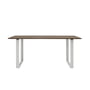 Muuto - 70/70 Table de salle à manger, 170 x 85 cm, chêne fumé / gris