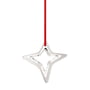 Georg Jensen - Holiday Ornament 2021 Quatre étoiles, palladium