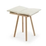 Fritz Hansen - Skagerak Georg Tabouret, chêne naturel / blanc