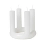 Broste Copenhagen - Lucia Bougie de l'Avent, h 18 x Ø 20 cm, blanc pur