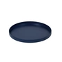 Broste Copenhagen - Donna Assiette décorative, Ø 22 cm, bleu marine