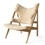 Audo - Knitting Chair, Chêne naturel / Sheepskin Curly