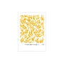 Paper Collective - Comfort Poster 30 x 40 cm, jaune