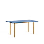 Hay - Two-Colour Table à manger, 160 x 82 cm, bleu / ocre