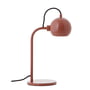 Frandsen - Ball Single Lampe de table, rouge brillant