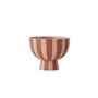 OYOY - Toppu Coupe Ø 12,6 x H 10 cm, caramel / rose