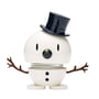 Hoptimist - Medium Snowman , blanc / bleu