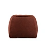 freistil - 173 Pouf, Ø 55 cm, brun cuivre (1057)