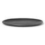Ferm Living - Flow Assiette plate, Ø 27 cm, noir