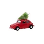 House Doctor - Xmas Cars Voitures de décoration, 8,5 cm / rouge