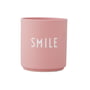 Design Letters - AJ Favourite Tasse en porcelaine, Smile / old rose