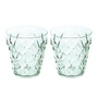 Koziol - Crystal Verre 0.25 l, transparent jade (set de 2)