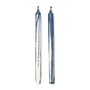 ferm Living - Dryp Bougies en bâton, bleu foncé / blanc (lot de 2)
