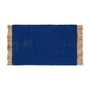 ferm Living - Block Paillasson, 50 x 80 cm, bleu