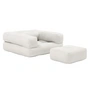 Karup Design - Mini Cube Fauteuil futon pour enfants, nature
