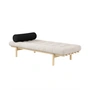Karup Design - Next Daybed, 75 x 200 cm, pin naturel / velours côtelé Ivory (510)