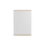 Moebe - Rectangular Miroir, 50 x 70 cm, chêne