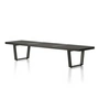 Vitra - Banc Nelson, L 184 cm, noir cendré