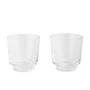 Muuto - Raise Verre à boire 20 cl, transparent (set de 2)